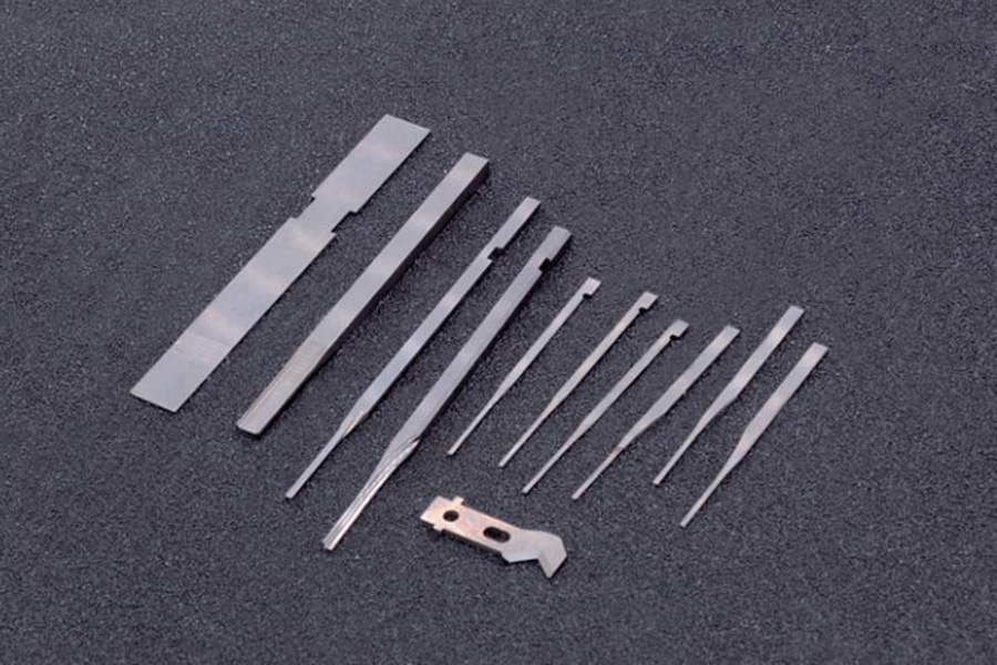 carbide punches making by grinding
